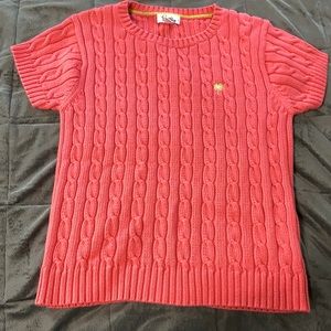 Lilly Pulitzer Short Sleeve Sweater